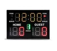 JHXHFJXZ Tabellone segnapunti elettronico da Appendere alla Parete con Timer for Il Conto alla rovescia del punteggio Digitale for la Boxe Basket, Tennis Controllo Facile