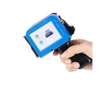 JHXHFJXZ Touch screen da 12,7 mm Barra QR Codice batch Data Etichetta di scadenza Logo Stampante a getto d'inchiostro termica portatile Mini portatile Materiale di stampa ampio