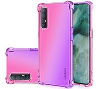 Jhxtech OPPO Find X2 Neo, custodia protettiva antiurto per OPPO Find X2 Neo (rosa/viola)