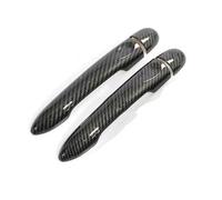 JHYBDP Copertura Per Maniglia Esterna Della Portiera Auto Per Clio IV 4 MK4 2012-2015 2016 2017 Coperture Decorative Adesivi Decorativi Accessori Copri Maniglia Portiera Esterna(Nero 6)