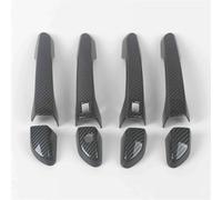 JHYBDP Copertura Per Maniglia Esterna Della Portiera Auto Per Hyundai Per Tucson Con Guida A Destra (RHD) 2015-2020 Coperture Decorative Accessori Copri Maniglia Portiera Esterna(Nero 2)
