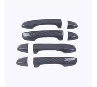 JHYBDP Copertura Per Maniglia Esterna Della Portiera Auto Per VW Per Tiguan MK2 MK 2 2017 2018 2019~2024 Coperture Decorative Accessori Copri Maniglia Portiera Esterna(Nero 4)