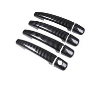 JHYBDP Rivestimento Per Maniglia Esterna Della Portiera Auto Per Peugeot Per Expert Per Tepee 2007-2015 Adesivi Decorativi Guscio Protettivo Accessori Copri Maniglia Portiera Esterna(Nero 1)