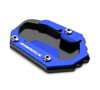JHYBDP Supporto per Cavalletto Laterale per Moto, Estensione per BMW R1300GS Adventure ADV R 1300 GS 2023-2024 Piastra Estensione Cavalletto Laterale Prolunga(Blu)
