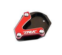 JHYBDP Supporto per Cavalletto Laterale per Moto, per Benelli TRK702X 2023 TRK702 TRK 702X TRK 702 2022 2023 2024, Estensione Ingranditore(Red)