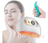 JHYLJSH TMJ Relief Products Jaw, 9 impostazioni di riscaldamento regolabili TMJ Relief Massaggiatore strumento con vibrazione, riscaldamento, pulsmode efficace dolore alla mascella e al collo,