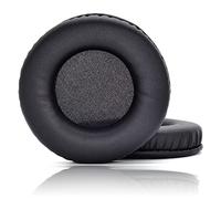 JHZZWJ Cuscinetti auricolari di ricambio per diametro 80 mm (8 cm), rotondi, compatibili con 80 mm, 1 paio di cuscinetti auricolari in pelle sintetica