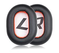 JHZZWJ Cuscinetti auricolari di ricambio per diametro Plantronics BackBeat Pro 2, Voyager 8200 UC cuscinetti auricolari in pelle sintetica