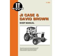 JI Case & David Brown Gasoline & Diesel Model 770-4600 Tractor Servi (Tascabile)