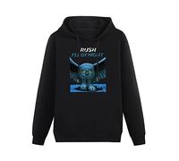 Ji Wei Yu Men's Rush Fly by Night Ver. 1 Album Cover Pullover Hoodies Long Sleeve Sweatshirts XXL