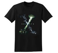 Ji Wei Yu Men's The X Files Believe Unisex T-Shirt Movie Shirt Black XXL
