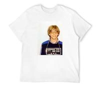 JI YANG HONG Bill Gates Celebrity Mugshot T Shirt T-Shirt White3XL