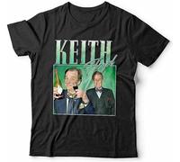 JI YANG HONG Keith Floyd Appreciation Mens Tshirt Unisex Chef Cook Short Sleeve Top Black T-Shirt Black 3XL