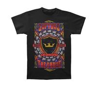 JI YANG HONG Men's Capture The Crown Men's We Are all Royalty T-Shirt Large T-Shirt Black L