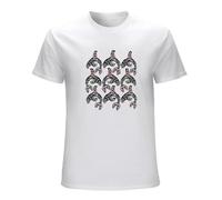 JI YANG HONG Orca Killer Whale Indigenous Alaska Native American Art Style III Unisex T-Shirt T-Shirt White3XL