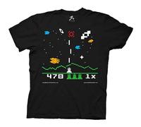 JI YANG HONG Sheldon Cooper Astrosmash Intellivision Video Game Erwachsene Schwarz T Shirt T-Shirt Black L