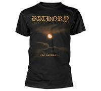 JIA YU HAO Bathory The Return 2017 Unisex 100% Cotton Short-Sleeve T-Shirts Black XL
