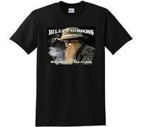 JIA YU HAO Billy F Gibbons The Big Bad Blues Unisex 100% Cotton Short-Sleeve T-Shirts Black XL