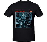 JIA YU HAO Gary Moore Still Got The Blues Unisex 100% Cotton Short-Sleeve T-Shirts Black XXXL