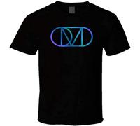 JIA YU HAO OMD Orchestral Manoeuvres in The Dark 4 Unisex 100% Cotton Short-Sleeve T-Shirts Black L
