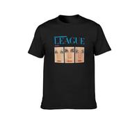 JIA YU HAO The Human League Dare Unisex 100% Cotton Short-Sleeve T-Shirts Black XL