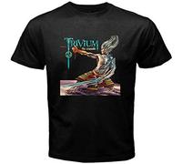 JIA YU HAO Trivium The Crusade Unisex 100% Cotton Short-Sleeve T-Shirts Black XL