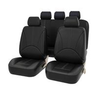 JIABAOCA Coprisedili per Auto per VW Taigo 2022-2024, Set di Copri Sedili Copri per Auto Seat Cover Protezioni per Macchina Accessori Auto Interno,A/Black