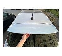JIABAOCA Spoiler sul Posteriore Dell'Auto in ABS, per Seat Ibiza TGI/FR Hatchback 2017 2018 2019, Spoiler sul Tetto del Lunotto Posteriore in Anticorrosione Alettone Kit Accessori,A/White