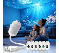JIABAOZ 2-in-1 Galaxy Projector Night Light, Starry Sky Night Light Projector (5-image)