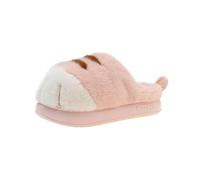 JIABAOZ Cat Paw Slippers for Women, Fuzzy Plush Indoor House Shoes, 3D Cute Animal Claw Design, Soft Warm Non Slip Memory Foam Comfy Footwear for Winter (Pink,43)