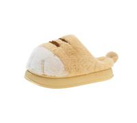 JIABAOZ Cat Paw Slippers for Women, Fuzzy Plush Indoor House Shoes, 3D Cute Animal Claw Design, Soft Warm Non Slip Memory Foam Comfy Footwear for Winter (Yellow,39)