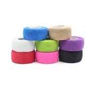 JIADEXIN 8 pcs Benda Autoadesiva Benda Elastica Non Tessuta Rotolo Di Benda Autoadesiva per Il Primo Soccorso Distorsione Del Legamento Gonfiore e Dolore Dell'Articolazione Benda Di Sport