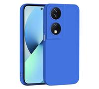 JIAFEI Cover Custodia per Honor X7b 4G / Honor X7b 5G / Honor 90, Sottile e Morbida in Silicone TPU per Una Protezione Antiurto e Anti-graffio Efficace - Blu Scuro