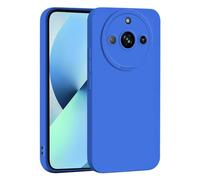 JIAFEI Cover Custodia per Realme 11 PRO Plus/Realme 11 PRO, Sottile e Morbida in Silicone TPU per Una Protezione Antiurto e Anti-graffio Efficace - Blu Scuro