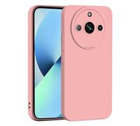 JIAFEI Cover Custodia per Realme 11 PRO Plus/Realme 11 PRO, Sottile e Morbida in Silicone TPU per Una Protezione Antiurto e Anti-graffio Efficace - Rosa