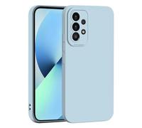 JIAFEI Cover Custodia per Samsung Galaxy A53 5G, Sottile e Morbida in Silicone TPU per Una Protezione Antiurto e Anti-graffio Efficace - Blu Chiaro