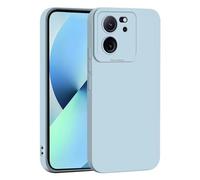 JIAFEI Cover Custodia per Xiaomi 13T / 13T PRO 5G, Sottile e Morbida in Silicone TPU per Una Protezione Antiurto e Anti-graffio Efficace - Blu Chiaro