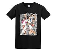 Jiaggoyrx City Hunter Tsukasa Hojo Mens Round Neck Cotton T Shirts Size XL