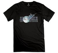 Jiaggoyrx Men Final Fantasy VII Logo Custom 100% Cotton DeepHeather T Shirts By Mjensen Size L