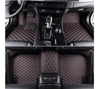 JIAGHUI Tappetini Abitacolo in Pelle per VW T-ROC 2018-, Tappeto Tappetino Auto Pelle Tappetini Impermeabili Accessori Antiscivolo