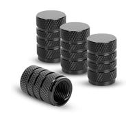 JIAHAI 4 Pezzi Tappini Gomme Auto per Citroen C1 II 2015-2022, Cappucci per Valvole in Alluminio, Coperture per Valvole per Pneumatici con Guarnizione