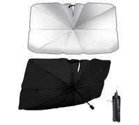 JIAHAI Ombrello Parasole Auto per DAF XG Desde 2022, Pieghevole Parasole Auto Parabrezza Interno, Parasole per Auto, Anti-UV Isolation Thermique, 140x80 cm