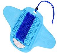 JIAHAO 3 in uno per la cura dei piedi - Pulizia massaggio pad per digitopressione con ventosa antiscivolo che migliora la circolazione esfoliante