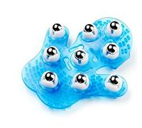 Jiahao mp-6758 Palm a forma di massaggio guanto con 9 360-degree-roller metal roller Ball beauty Body