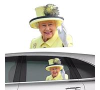 JIAHUA Autoadesivo della Finestra, La Morte della Regina Elisabetta II, Regina Elisabetta Papa Francesco Suora Ruth Bader Ginsburg Decalcomanie della Finestra, Window Glass Decal Car Sticker