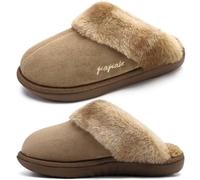 jiajiale Pantofole Donne Caldo Fluff Slipper Inverno Cuscino Morbido Scarpe | Delle Accogliente Per Slip On Memory Foam Casa Con Suola In Gomma Dura Indoor Outdoor