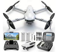 Jiakora Drone con Telecamera per Bambini e Adulti, Motore Brushless Drone Pieghevole per Principianti, Droni Economici con la Telecamera FPV, Mini Quadricottero RC, Giocattolo per Bambini (8+) Regalo