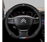 Jialet Auto Coprivolante per Citroen C3 Picasso 2008-2013, Pelle Copertura di Volante Copri Sterzope Volante Auto Cassa dello Sterzo Antiscivolo Copristerzo Auto Accessori Auto Interno
