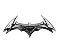 Jialet Auto Emblema per Volvo EX90, Metallo Automobili Cofano Emblema Griglia Anteriore Auto Distintivo Dell'Emblema Tronco Logo Adesivo Accessori,A