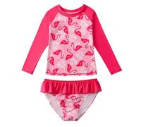 JiAmy Ragazze Costume da Bagno Bambini Due Pezzi Manica Lunga Costumi da Bagno Costumi da Bagno UV Protezione Solare Costume da Bagno Set per 5-6 Anni